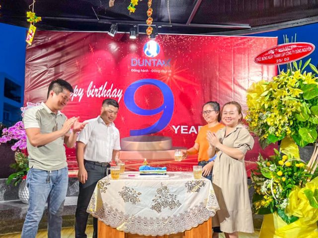 Kỉ niệm 09 năm thành lập công ty Dũng Nguyễn (25/02/2014-25/02/2023)